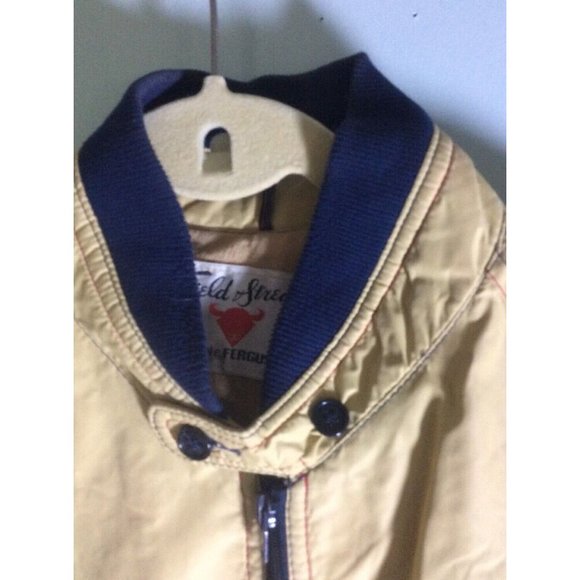 Mod Vintage Field Stream nylon windbreaker lined jacket Gordon & Ferguson sz 42 - Picture 2 of 8